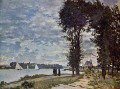 The Banks of the Seine at Argenteuil Claude Monet
